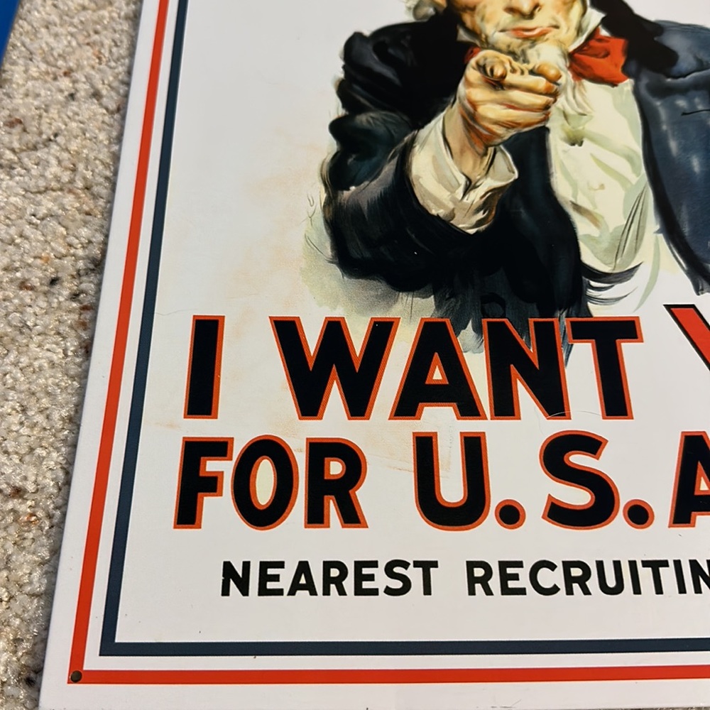 Vintage Military Metal Signs - Picture 4 of 14